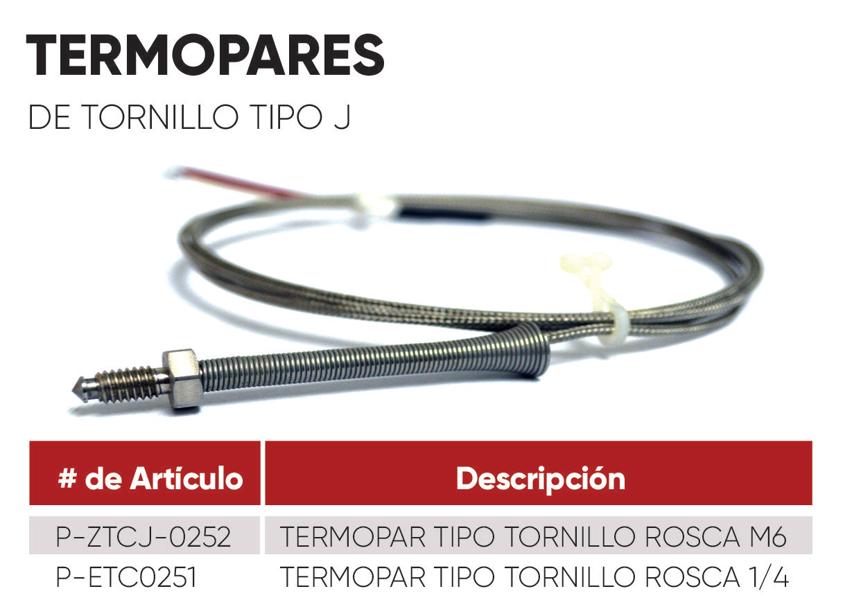Termopar Tornillo (ficha)