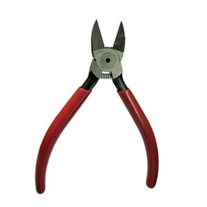 Pinza de precisión con cara plana 4 1/2" (177 mm)