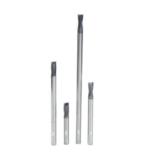 Fresa con Cubierta de Carburo y Radio Angular - 2 Filos, Base 80%