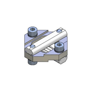 Placa en Cruz para Perfil 25x25